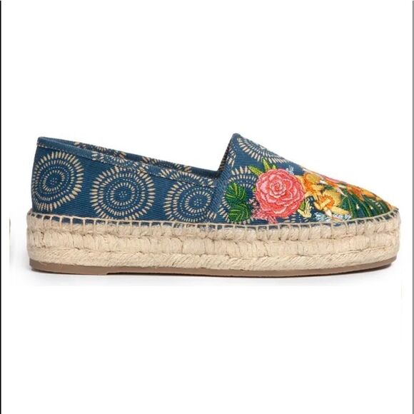 🌸HP🌸Johnny Was Anenome Platform Espadrille! - Picture 8 of 13